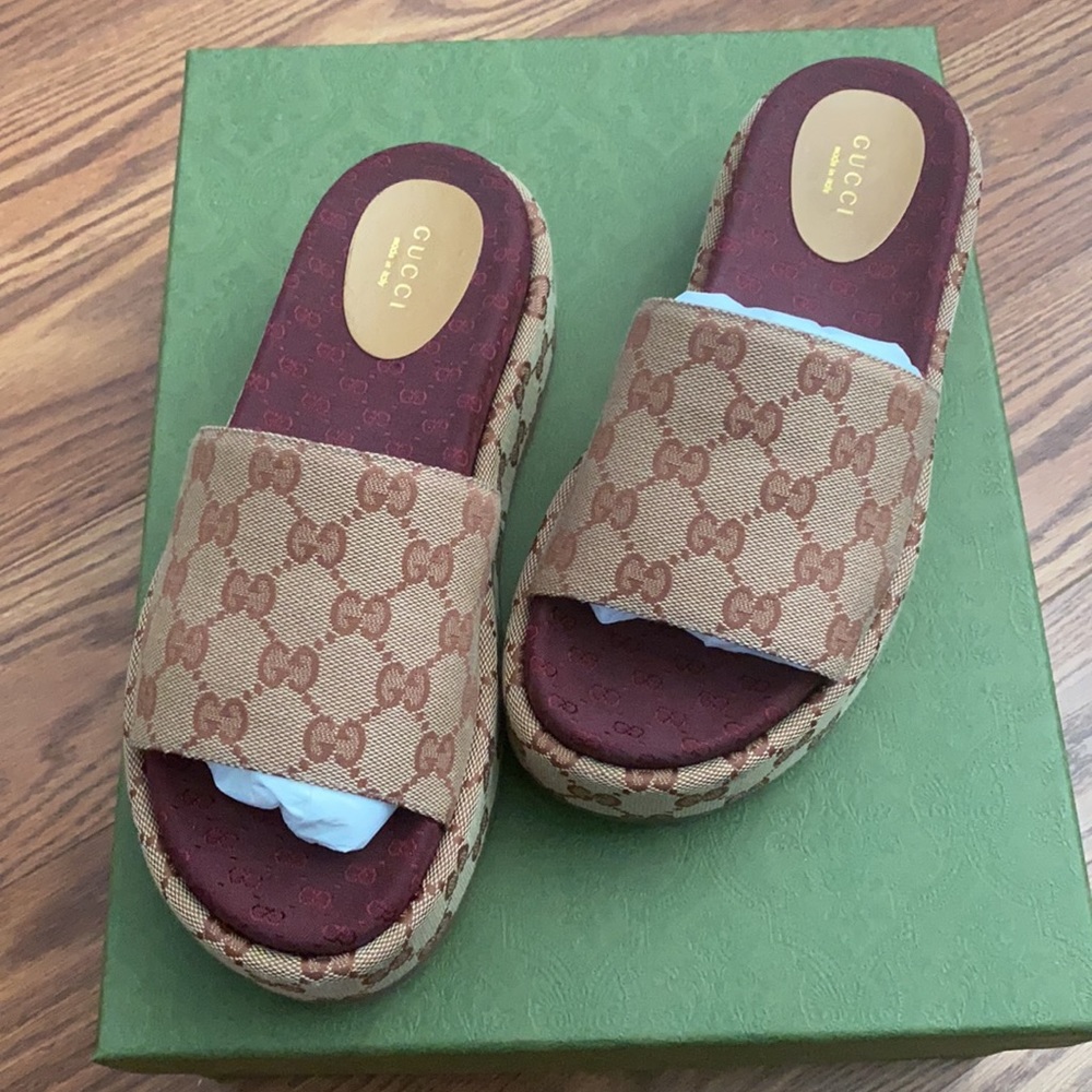 Gucci platform shoes